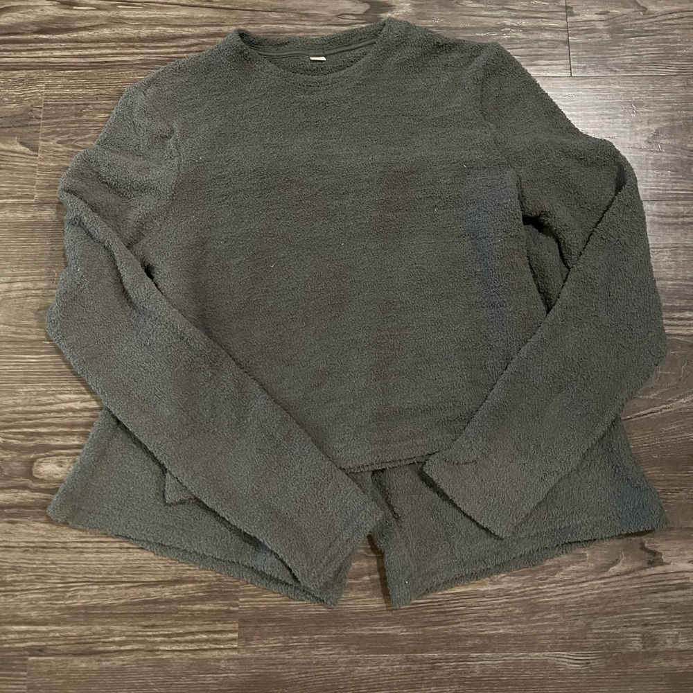 Yitty Army Green Fleece Set